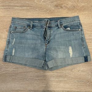 Loft demin shorts, size 6